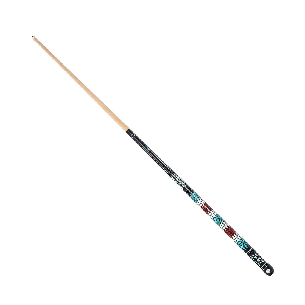 Wood Pool Cue Stick with 13mm Tip 1/2 Slip Billiard Cue Stick 2 Section Pool Table Stick Billiards Supplies