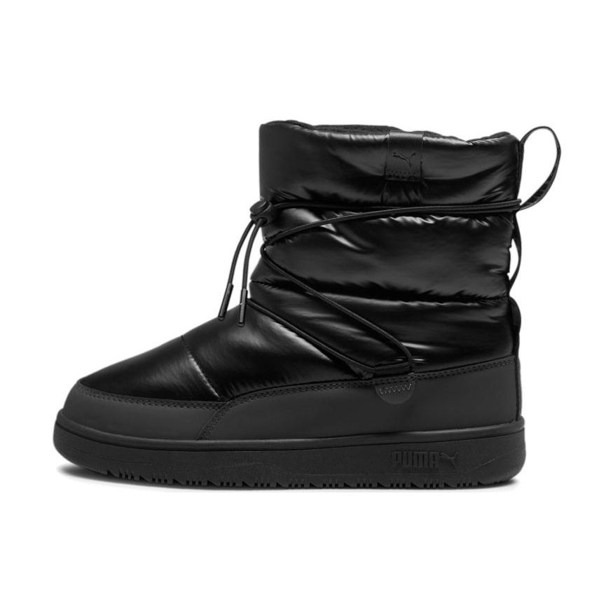 Puma Snowbae Comfortable Versatile Short Snow Boots Women Boots Black 393931-01