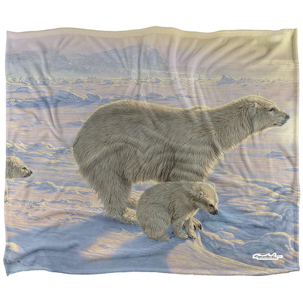 Wild Wings On The Edge 2 Silky Supersoft Blanket