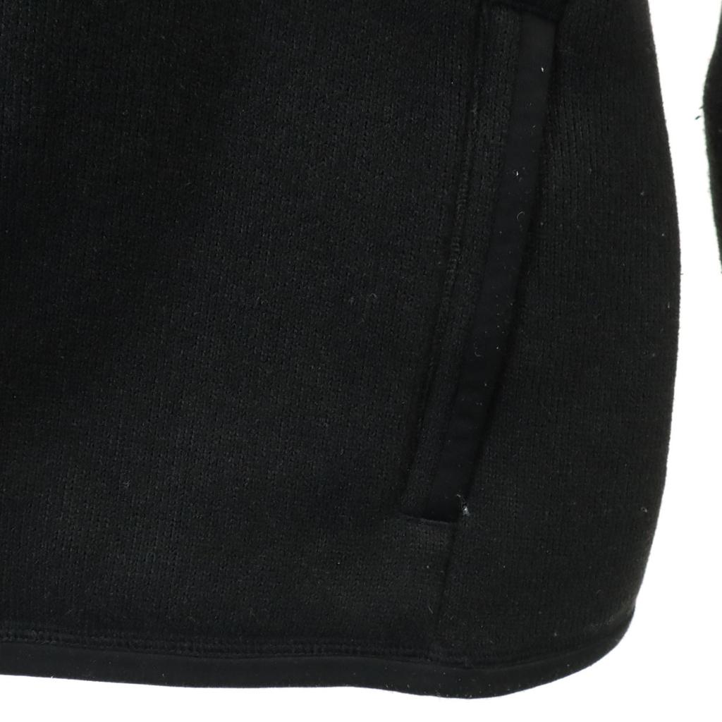 patagonia Long sleeve knit Zip hoodie L black Outdoor 2553FA11 Women Used