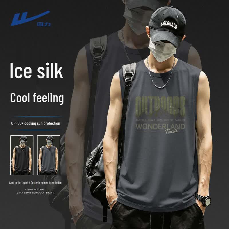 Warrior Men s Quick-Dry Sleeveless Cooling T-Shirt M темно серый