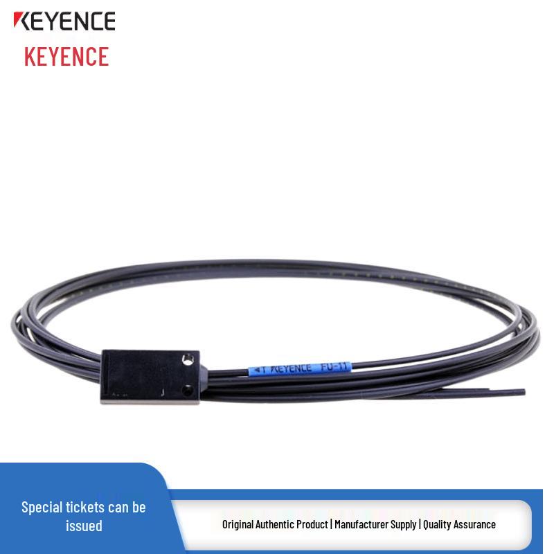 Keyence FU-E11 FU-E40 Amplifier Fiber Optic Sensor - Genuine Through-beam Probe