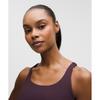 Lululemon Energy Longline Bra  MeDium Support  B D Cups Black Plum