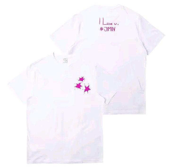 [USED] BTS Jimin T-shirt White