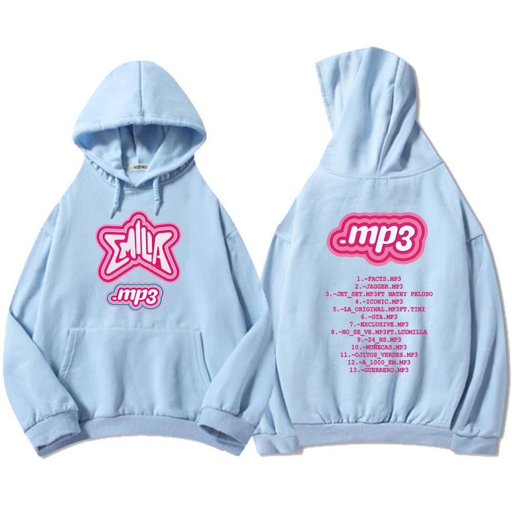 Men Clothes Mp3 Emilia Mernes Hoodies Graphic Printing Sweat
