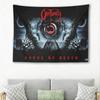 Obituarys Band Copertina Album Death Metal Arazzo Decorazione Casa Poster Stanza da Letto Stendardo Bandiera