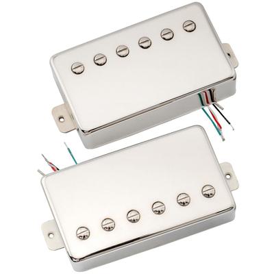 Artec LPA210 Alnico 5 Humbucker Pickup LP Les Paul Electric Guitar Nickel Neck/Bridge Set,