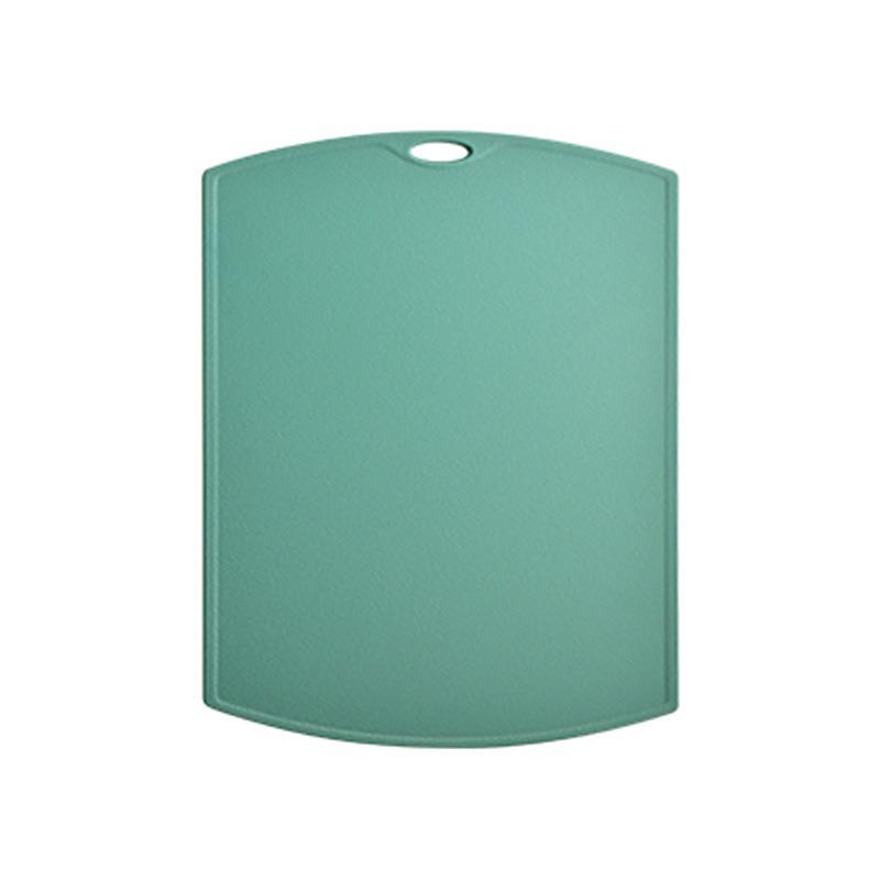 Dual-Sided Kitchen Cutting Board: Durable, Hangable Plastic Board for Meat, Fruits, and Cooked Food.