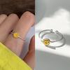 Rainbow Smiley Stylish Face Adjustable Ring For Women Perfect For Ins Inspired Fashion Lovers