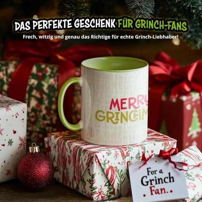 Mug - UNITED LABELS - Merry Grinchmas - Céramique - 320ml - Compatible lave-vaisselle