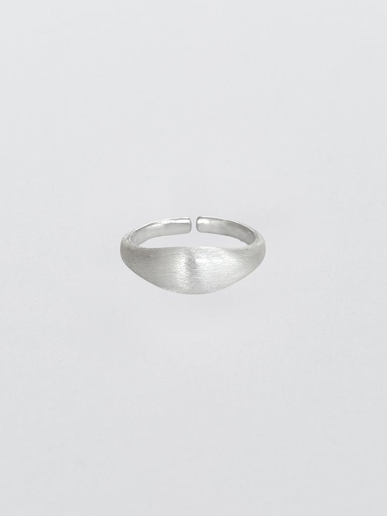 Anotherlayer Little Dome Ring - Matt (Silver925)(2Color)