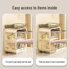 Multi-Functional Baby Bottle and Tableware Storage Rack with Dustproof Design
