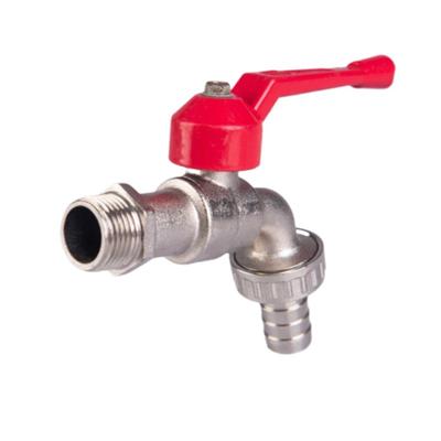 Garden Hose Faucet Adapter 1/2'' IBC Water Tank Connector 2-Way 1-Way Irrigation Brass Tap Joint Replacement Fitting Ball Valve