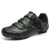 Unisex Cycling Shoes Mountain Road Bikes With Rotating Dial Velcro Strap Non-Lock Option Lightweight Anti-Slip