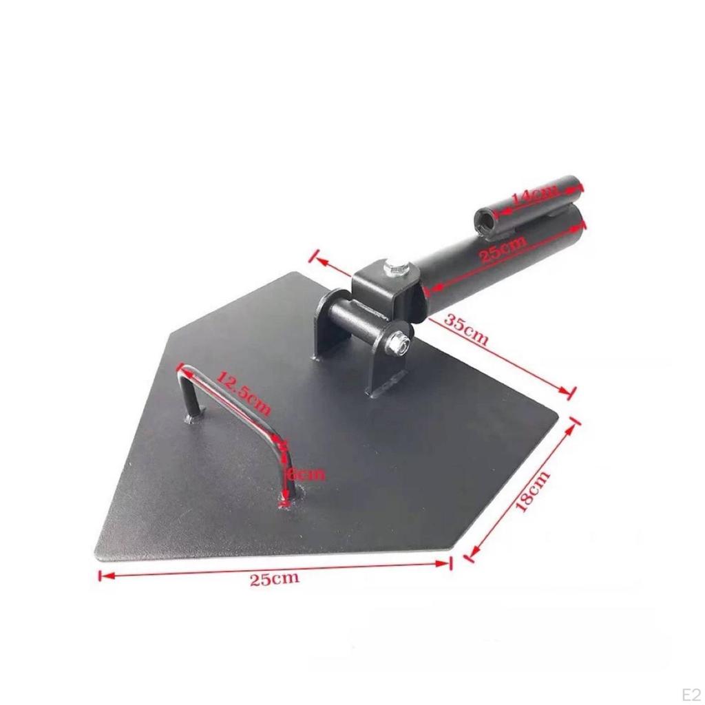 Barbell Bar Welded Fitness Equipment Single Hole Barrel