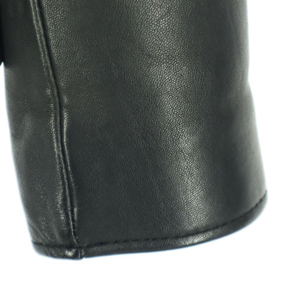 Collective Long Sleeve Leather Single Riders Jacket S Black Sheep Leather Women Used