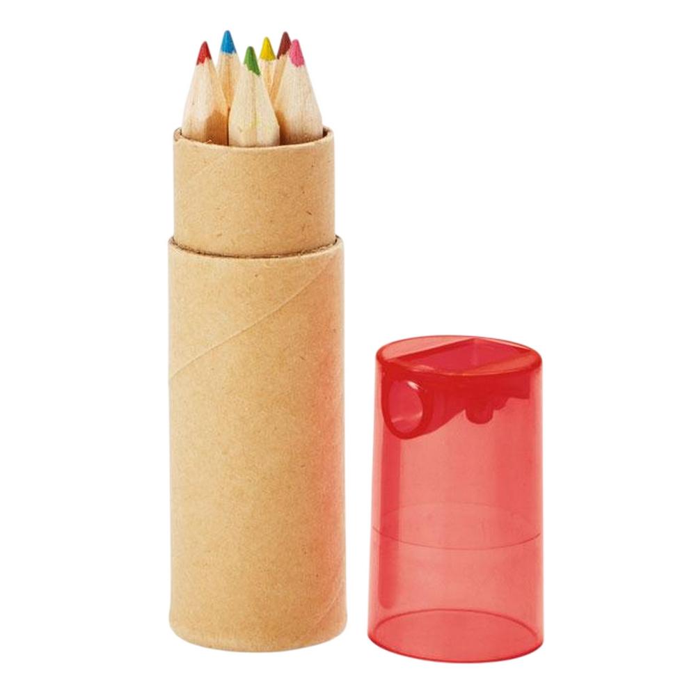 MidOcean Petit Lambut Coloured Pencil (Pack of 6)