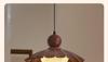 Vintage French Solid Wood Chandelier: Retro Island Counter & Dining Table Lighting Fixture