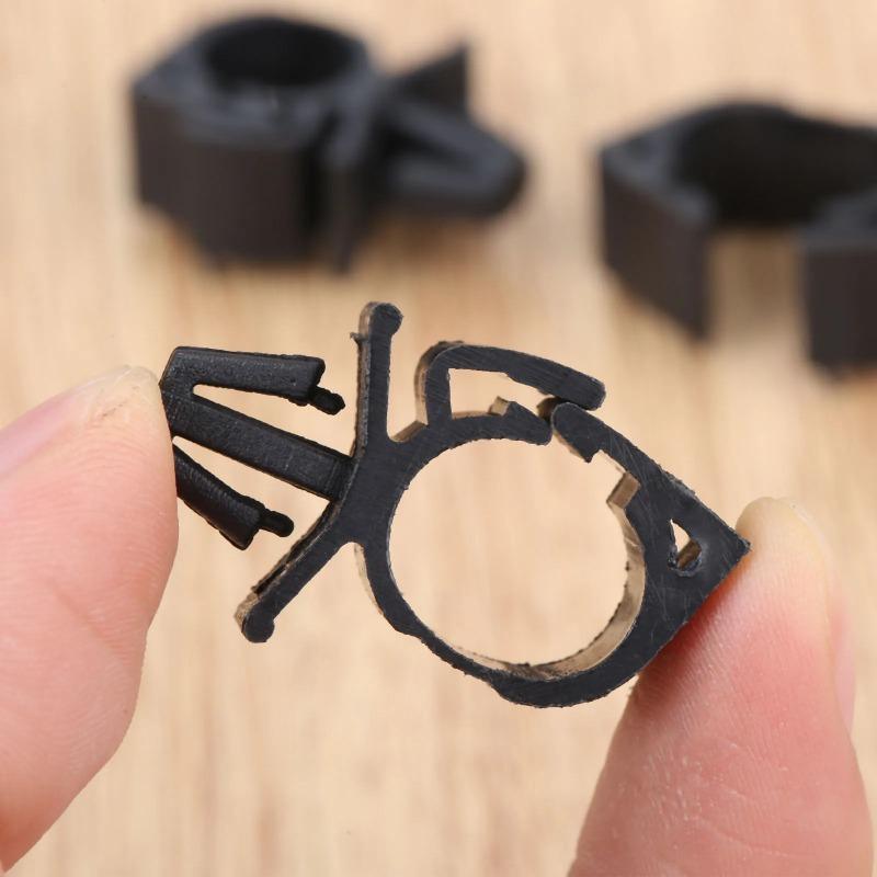 10Pcs Car Wire Harness Closure for All Car Car Route Fixed Clips Well Pipe Tie Wrap Cable Clamp Car Accessories Interior