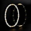 Elegant Bamboo Titanium Steel Bracelet for Women - Versatile and Fashionable European & American Style