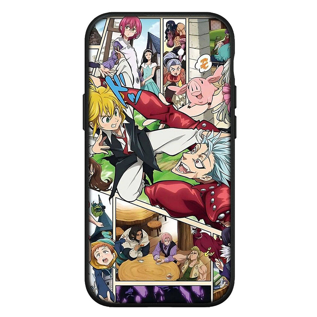 Hülle für iPhone 17 16 15 Xiaomi Poco Redmi Note 14 13 12 11 Pro Max Samsung Galaxy S25 S24 OPPO Huawei Die sieben Todsünden Meliodas Ban Handyhülle