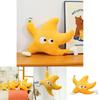 Star Plush Pillow With Running Posture Design For Kids Bed Headboard Decor
