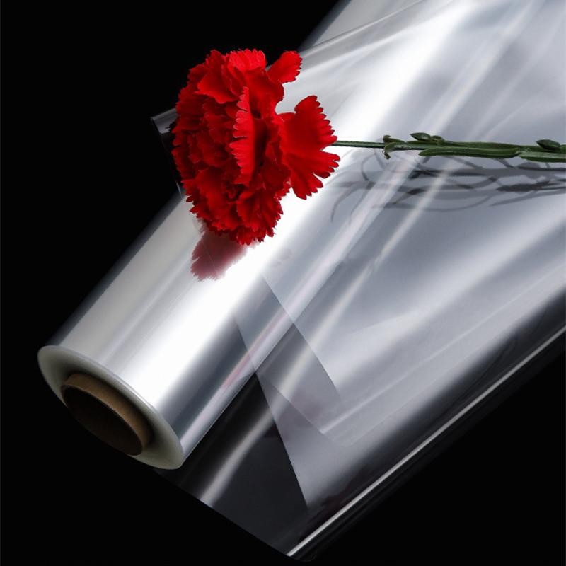 Clear Cellophane Wrap Roll For Gift Flower Bouquet Baskets Wrapping Arts Crafts Cellophane Wrapping Paper For Flowers Packing