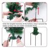 Inch Lighted Artificial Christmas Urn Filler Battery Operated Pre-lit Xmas