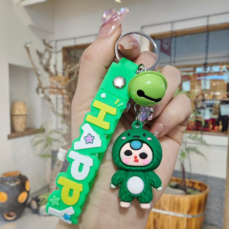 Neuer Cartoon Baby Dreijähriger Schlüsselanhänger Puppenanhänger Internet-Berühmtheit Niedliche Tasche Kleines Geschenk Autoschlüsselanhänger