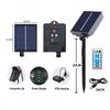Solar-Powered Colorful LED String Lights with Remote Control for Outdoors