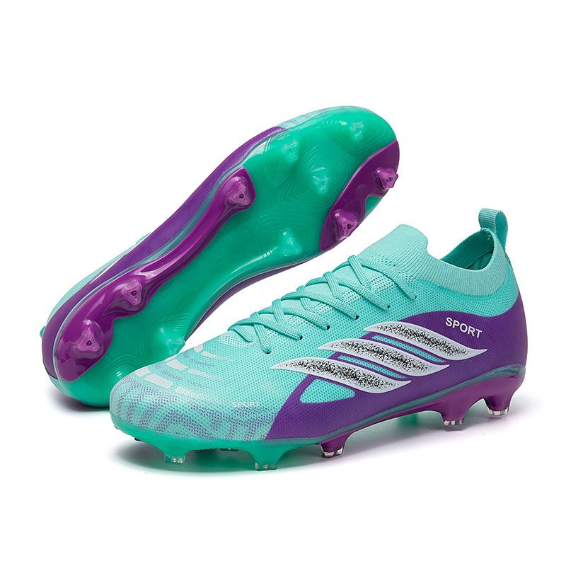 Men'S And Women'S Long-Nail Football Shoes Training Shoes Competition Youth Lace-Up Soccer Shoes