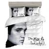 Größe 3D Digitaldruck Elvis Presley Heimtextil Quilt-Set Dreiteilig