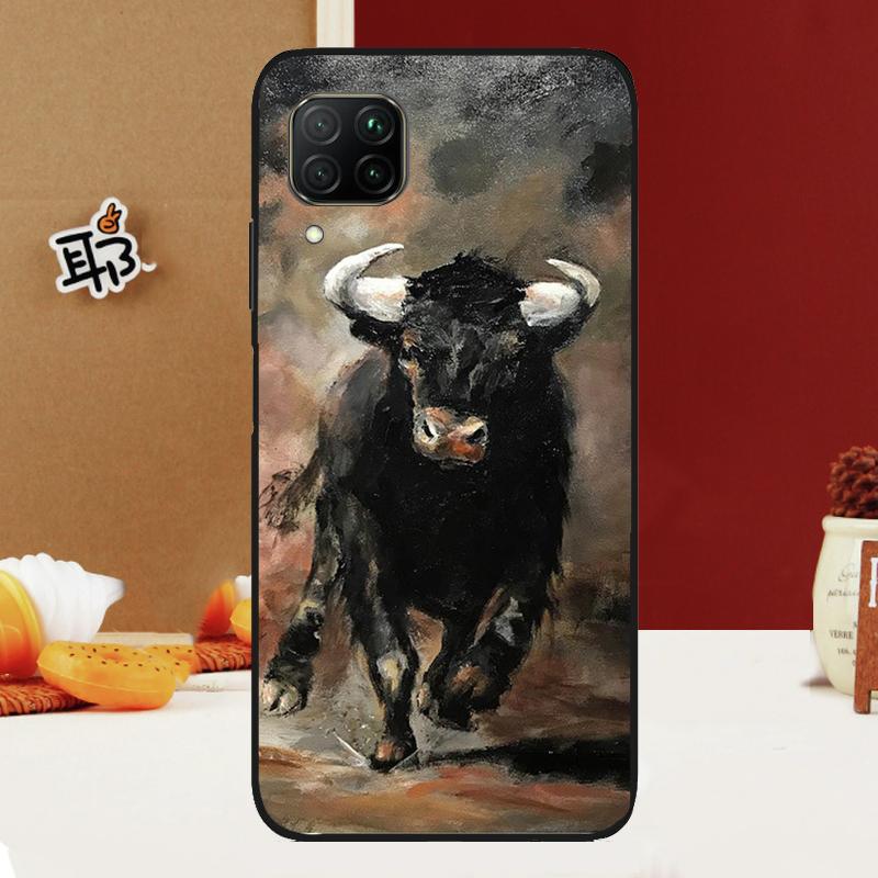 

Животное Бык Для Huawei Nova 12s 12i 7i 8i 11i 11 9 10 SE Y60 Y61 Y70 Y72 Y73 Y90 Y91 P30 P40 Lite Чехол Huawei Nova 9