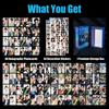 124 STÜCK Star Stray Kids Lomo Merch Karte Holografische Karten Set Das Album Fotokarten Geschenk StrayKids Fans KPOP KABMA 4TH für Kinder Freundlich Unterhaltsam Spaß
