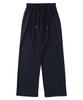 PAPERBOY Pintuck Wide Sweatpants - Navy