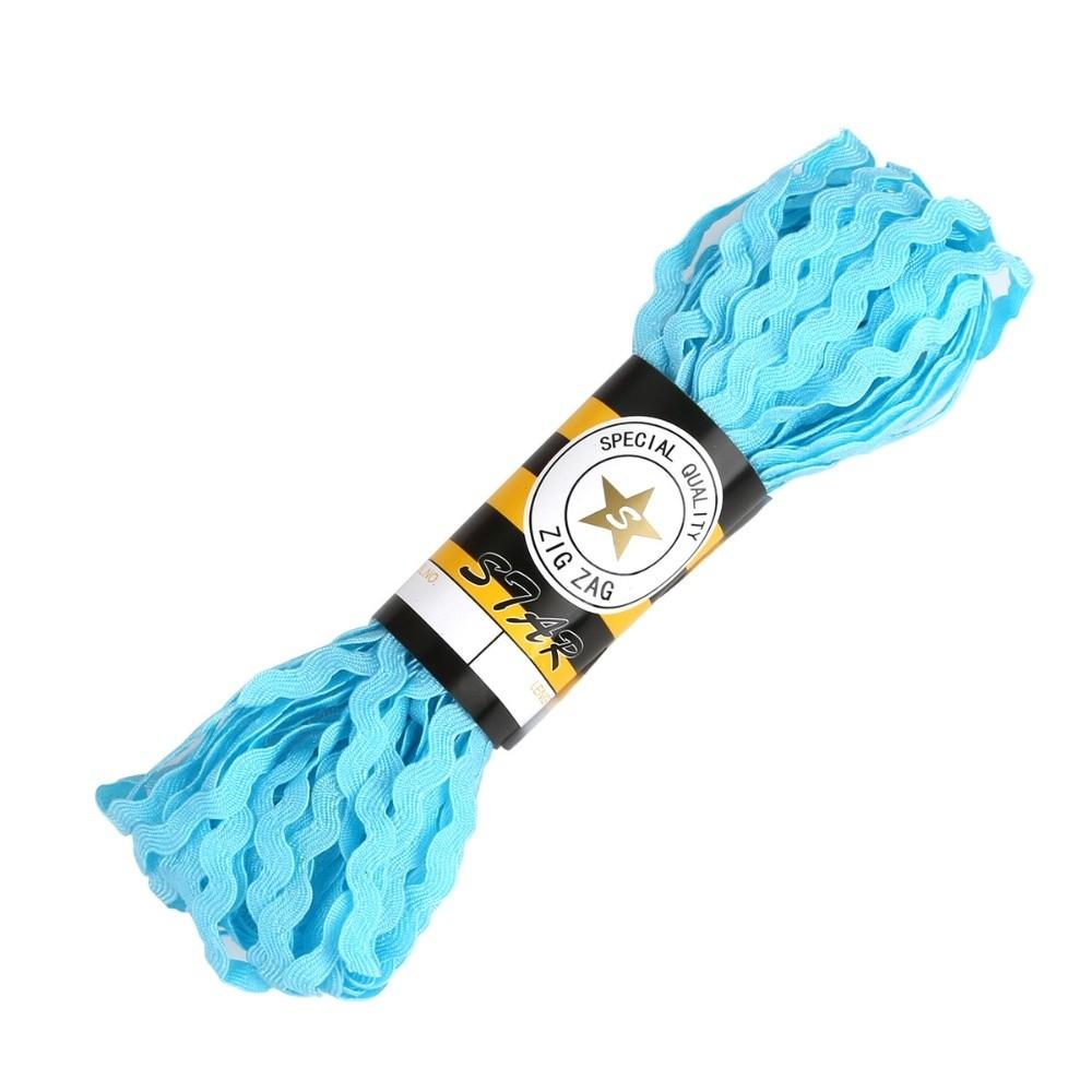 15Yards 8mm Width Multi Colors Ric Rac Ribbon Wavy Design Decorative Craft Ribbon For DIY Craft