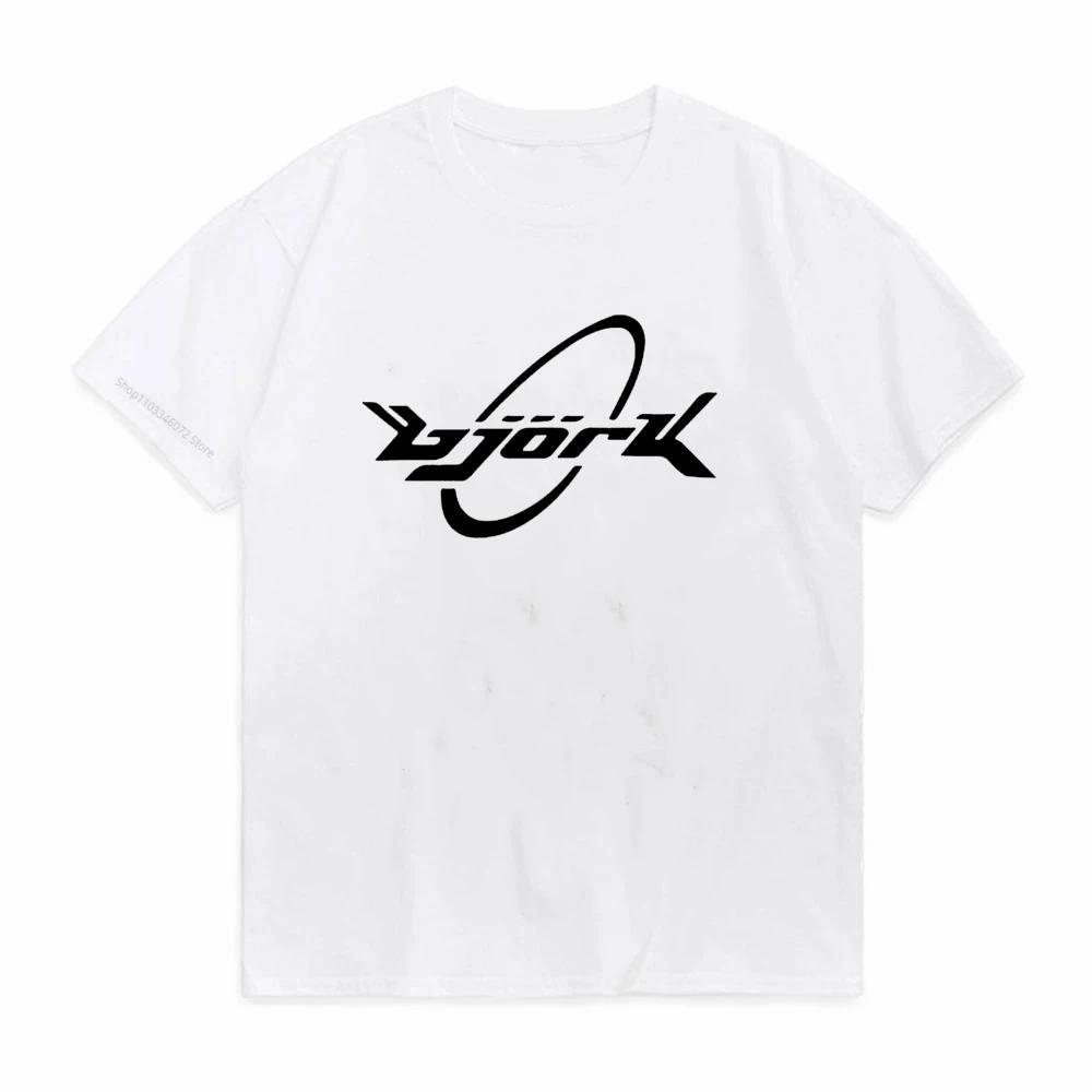 90s Bjork 1996 Japanese Tour Promo Print T Shirt Summer Short Sleeve TShirts Unisexs Unisexs Vintage ONeck T Shirts S