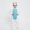 Piżama Onesie Kigurumi Kostium Przebranie Biały Jednorożec Dzieci 125-135Cm