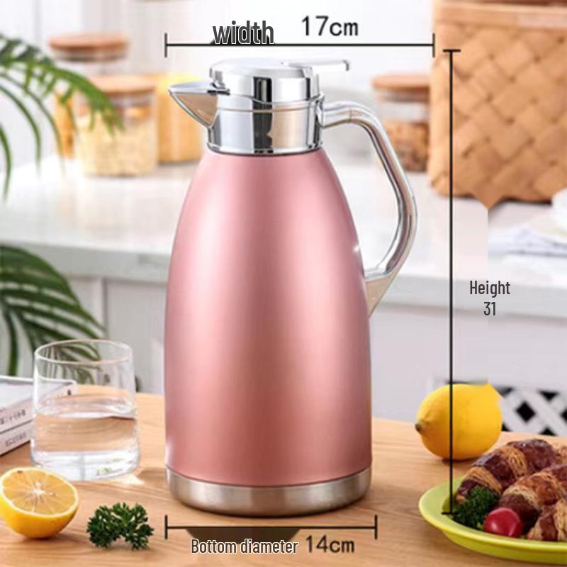 Large Capacity Insulated Stainless Steel Thermos Flask for Home Use