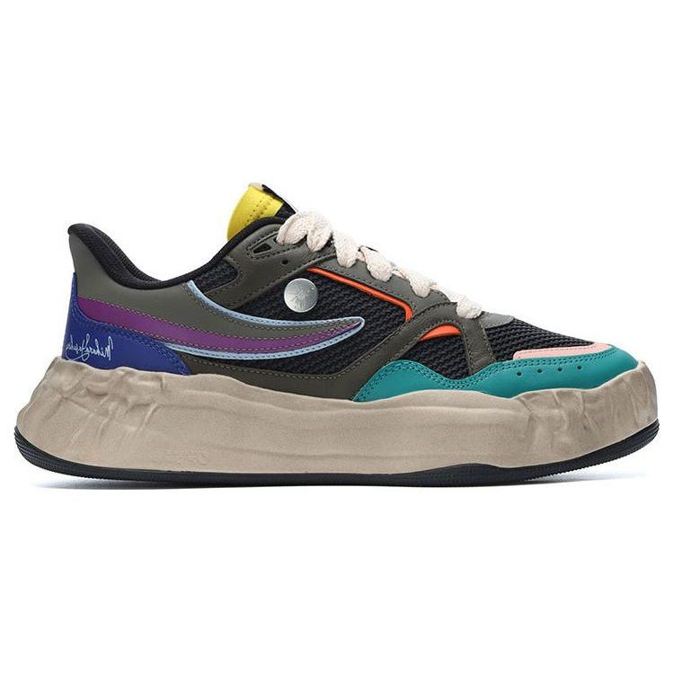 Mihara Yasuhiro X Fila Collaboration Retro Versatile Low-Top Casual Shoes Men Sneakers Black F12M224103FBO