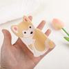 Cute puppy hair claw clip, acrylic material, hair claw, exquisite hairpin hair accessory for gifting