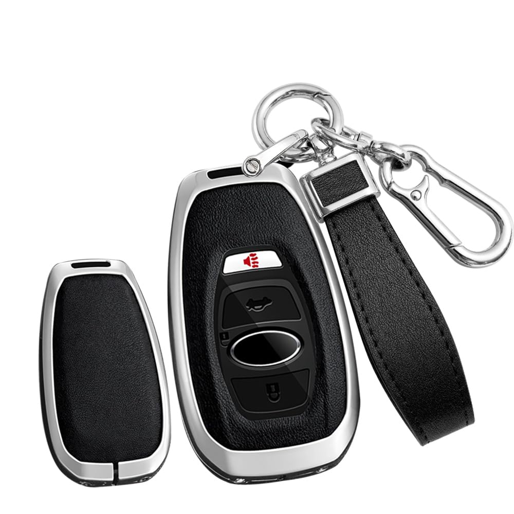 [TECART] Subaru key case for Subaru key chain key bag чёрный