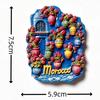 Africa Morocco 3D Fridge Sticker Magnets Tourism Souvenir Refrigerator Magnets Sticker Home Kitchen Decor