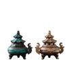 Zen Chinese high-footed three-legged tai chi burner, gossip aromatherapy burner, living room ornament creative household indoor