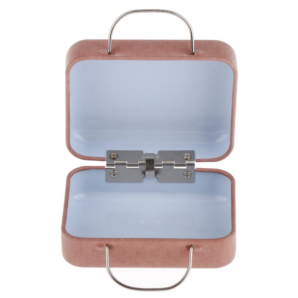 1/6 Scale Furniture Miniature Iron Suitcase Scene Layout DIY A