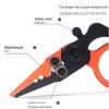 Aluminum Alloy Fishing Pliers Hook Remover Outdoor Fish Line Cutter Tool Comfortable Grip Scissors Fishing Accessories