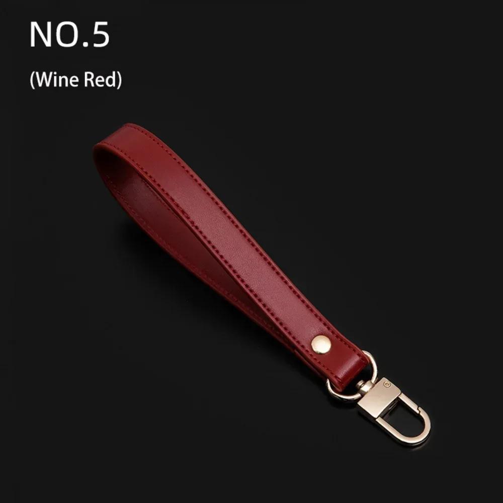 

Fashion Bag Wrist Strap Portable Soft PU Leather Bag Strap Handles Adjustment Purse Handle For Handbag Belts Bag Accessories вина червоного кольору