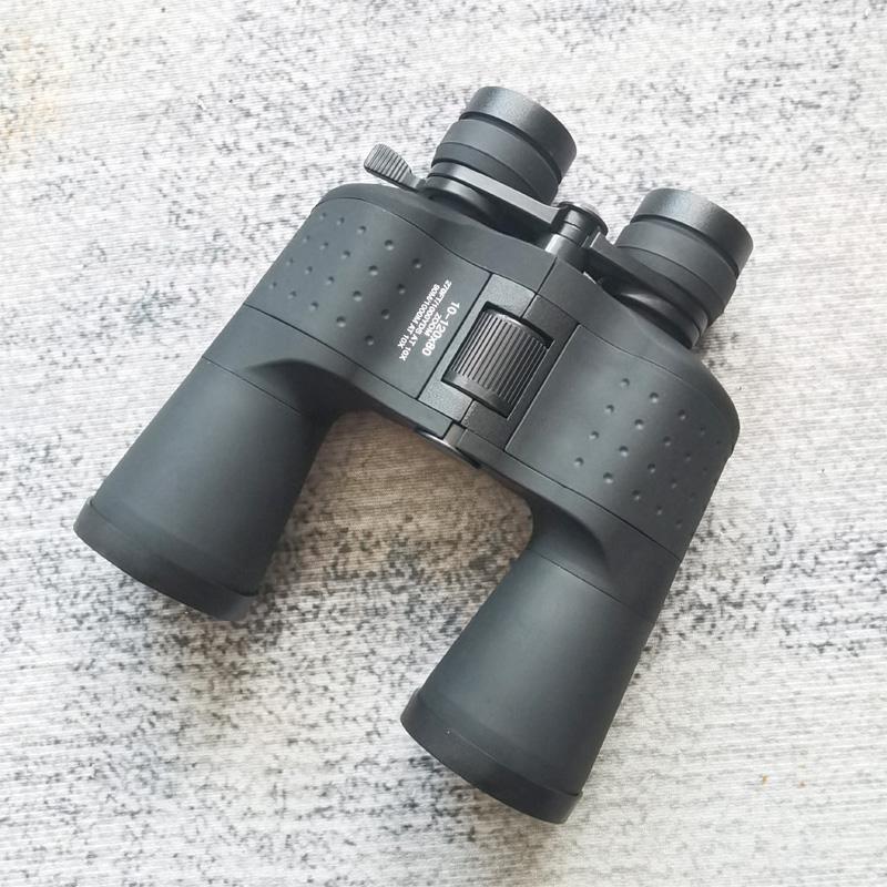 

10-120x80 Binoculars Long Range Telescope Power Zoom High Magnification Camping Bak4 Prism Optical Glasses чорний