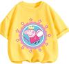 Soft Cotton Crew Neck T Shirt Cute Kawaii Cartoon Summer Casual Wear For Kids Peppa Pig Boys Girls 3 14