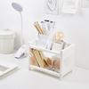 Desktop Storage Shelf Multifunctional Practical Durable Desktop Organizer for Bedroom White